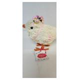 Decorative Easter sisal chick figurine from