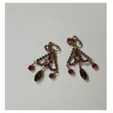 Vintage Weiss clip on earrings