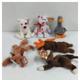 Ty Beanie Babies 6 Total