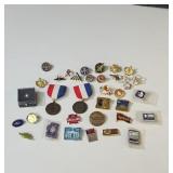 Vintage Medals and pins