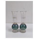 Vintage Barlett Collins Iridescent Bulb Glass