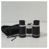 Binoculars with case