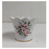 Vintage Lefton Porcelain hand painted Vase