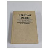 1929 Abraham Lincoln The Prairie Years Hardback
