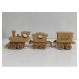 Vintage Oregon Wooden Toy Co.  wood Golden Silver