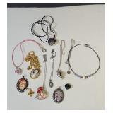 Costume Jewelry necklaces and pendants