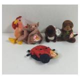 Ty Beanie Babies 5 Total