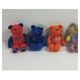 Salvino's Bammers and others Bear Beanies 4 Total