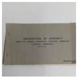 1943 Recognition of Aircraft army Air Forces
