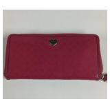 Coach Signature Pink Wallet