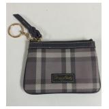 Dooney & Bourke grey Plaid Wristlet
