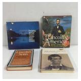 Vintage Assorted Abraham Lincoln Hardback Books