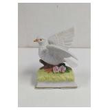 Vintage Towle Porcelain Dove Musical Works