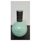 Vintage mid-century modern seafoam green ceramic