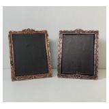 Copper tone frames 8 x 10 no glass