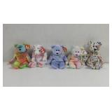 Ty Beanie Babies Bears 5 Total