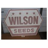 Wilson Seed sign