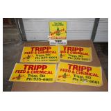 Tripp Feed & Chemical stickers(8);