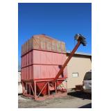 30 ton Lowry bulk bin with Westfield auger