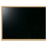 The Board Dudes 17' x 23' Chalk Board with Oak Wo