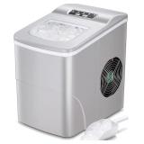 AGLUCKY Countertop Ice Maker Machine, Portable Ic