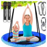 Tree Swing Set with 360° Swivel Safety Rotator 40