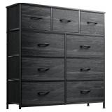 WLIVE 9-Drawer Dresser, Fabric Storage Tower for