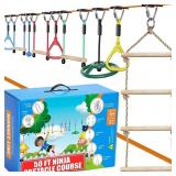 Hyponix Ninja Warrior Obstacle Course for Kids up