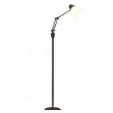 Webster Brown LED Floor Lamp