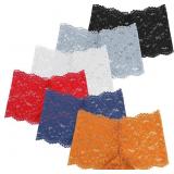 RUNYA Womens Lace Boyshort Panties Sexy Lingerie