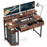 ODK Computer Desk 39' Table: Office Desk with Dra
