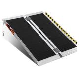 ORFORD Non-Skid Wheelchair Ramp 3FT, Threshold Ra