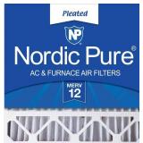 Nordic Pure 20x20x5 MERV 12 Honeywell/Lennox Repl