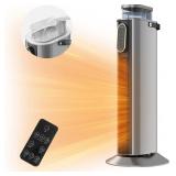 27' Space Heater for Large Room 500 sq ft, Hot&Co