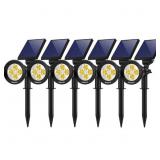 Nekteck Solar Lights, 2-in-1 Solar Spot Lights Ou