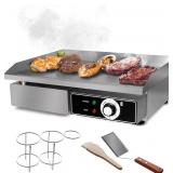 WantJoin Commercial Griddle, 22' Electric Counter