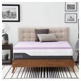 LUCID 3 Inch Lavender Infused Memory Foam Mattres