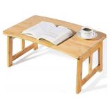 Laptop Bed Tray Multi Tasking Bamboo Lap Desk, TV