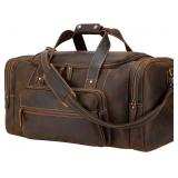 Polare 26' Full Grain Cowhide Leather Gym Duffle