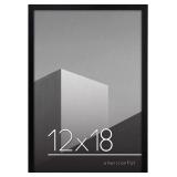 Americanflat 12x18 Poster Frame in Black with Pol