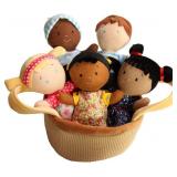 Snuggle Stuffs Basket of Buddies 8' Plush Diversi