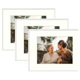 Frametory, 16x20 Aluminum Frame with Ivory Mat fo