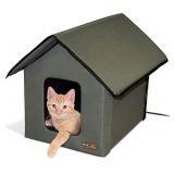 K&H Pet Products Original Outdoor Heated Kitty Ho