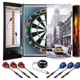 IgnatGames Professional Dart Board Set - Bristle/