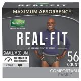 Depend Real Fit Incontinence Underwear for Men, M Depend Real Fit Incontinence Underwear for Men, M