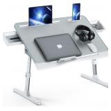 Foldable Laptop Bed Tray Desk, Adjustable Laptop Foldable Laptop Bed Tray Desk, Adjustable Laptop