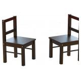 UTEX Child's Wooden Chair Pair for Play or Activi UTEX Child's Wooden Chair Pair for Play or Activi