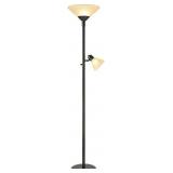 Bridgeport Designs Torchiere Floor Lamp with Read Bridgeport Designs Torchiere Floor Lamp with Read