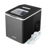 EUHOMY Ice Maker Machine Countertop, 26 lbs/24H, EUHOMY Ice Maker Machine Countertop, 26 lbs/24H,