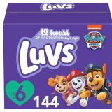 Luvs Pro Level Leak Protection Diapers Size 6 144 Luvs Pro Level Leak Protection Diapers Size 6 144